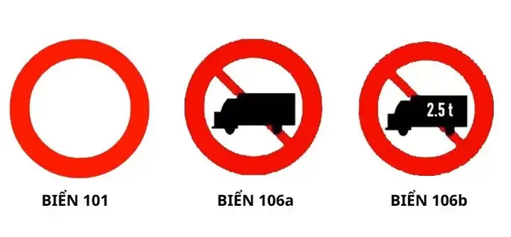 Các Loại Biển Báo Đường Cấm Tài Xế Nên Biết