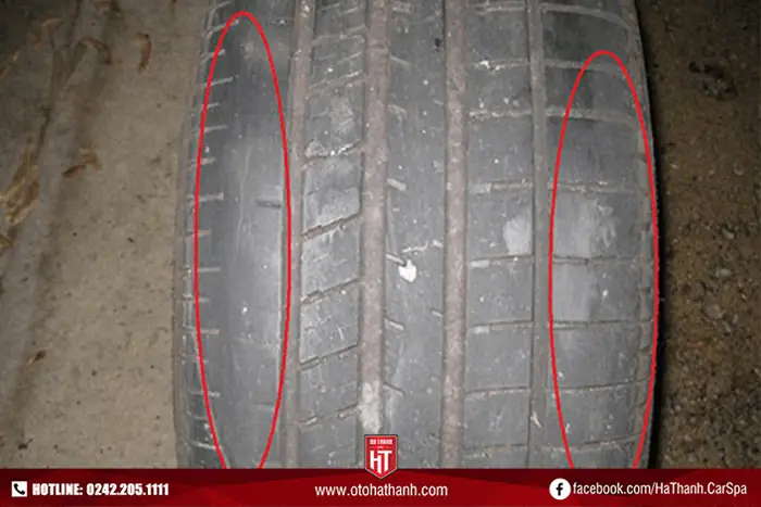 Lốp Mòn Hai Bên