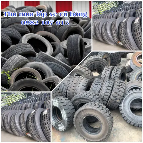 Quy Trình Thu Mua Lốp Xe Cũ Tại Anh Vũ