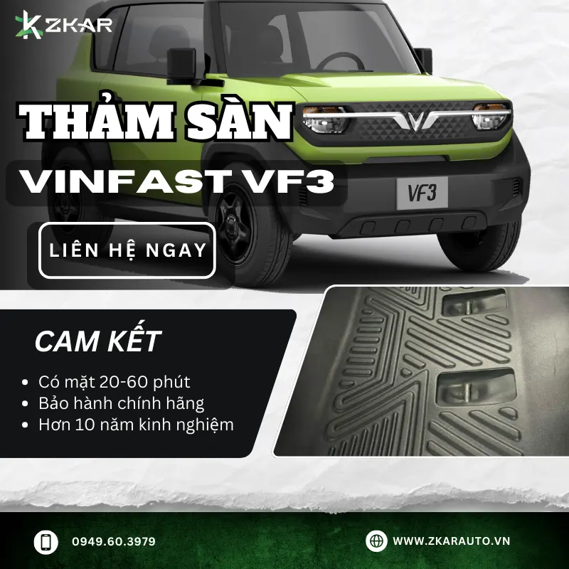 Địa Chỉ Mua Lót Sàn VF3 Chính Hãng, Uy Tín, Giá Tốt Nhất: So Sánh và Đánh Giá