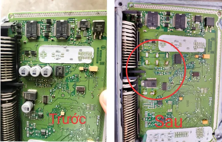 Vụ Việc Minh Họa Hành Vi Luộc Đồ Xe Ô Tô Tại Gara