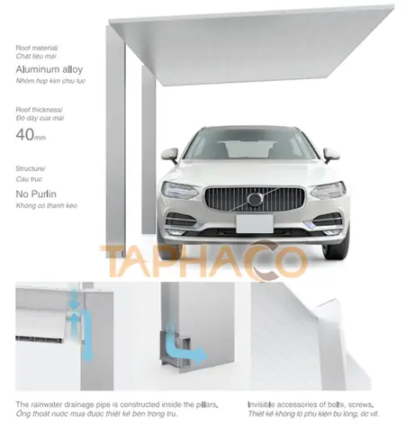 Giới Thiệu Về Mẫu Mái Che Ô Tôcarport Sc