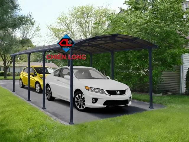 Yếu Tố Ảnh Hưởng Đến Giá Thi Công Mái Vòm Hợp Kim Nhôm Cho Nhà Để Xe Ô Tô