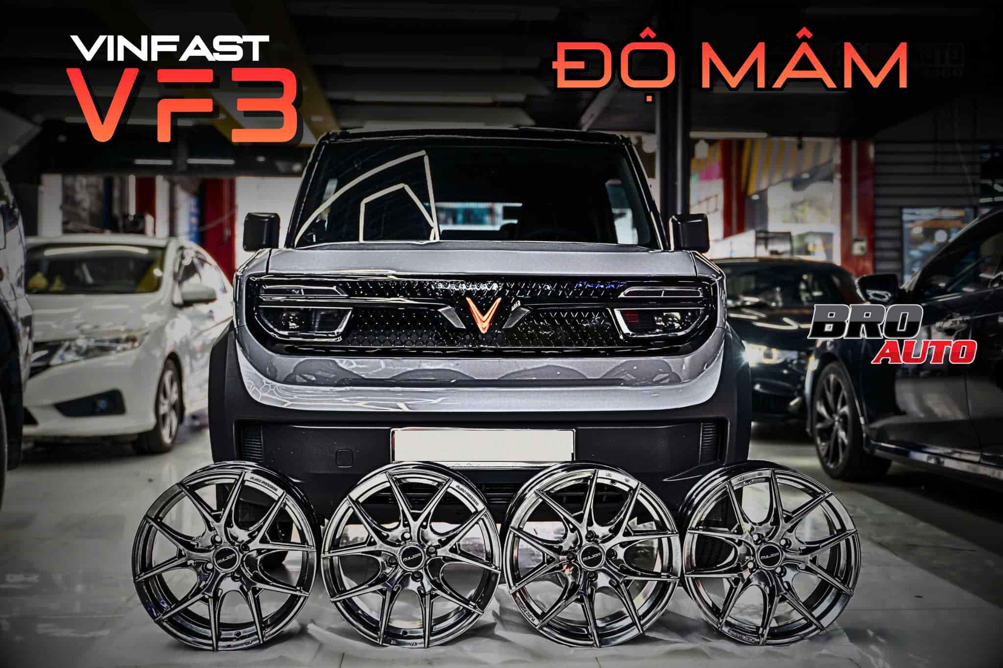 Kinh nghiệm lựa chọn mâm lốp VF3 phù hợp với nhu cầu sử dụng.