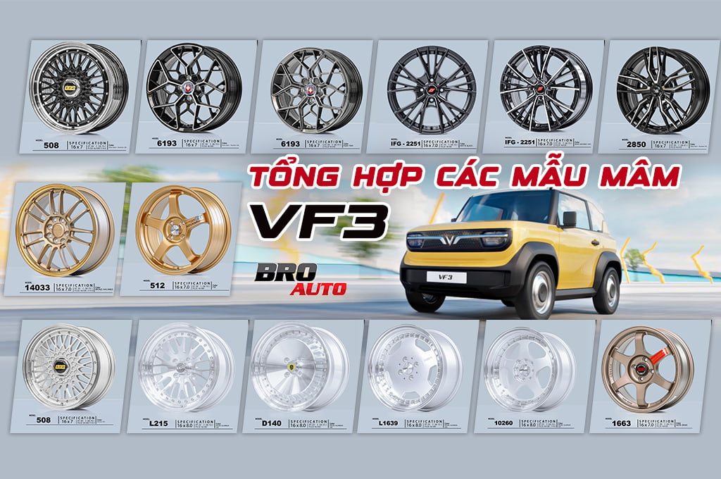 Ưu Điểm Vượt Trội Của Mâm Zin VF3 So Với Mâm Độ: An Toàn, Độ Bền, Tính Thẩm Mỹ