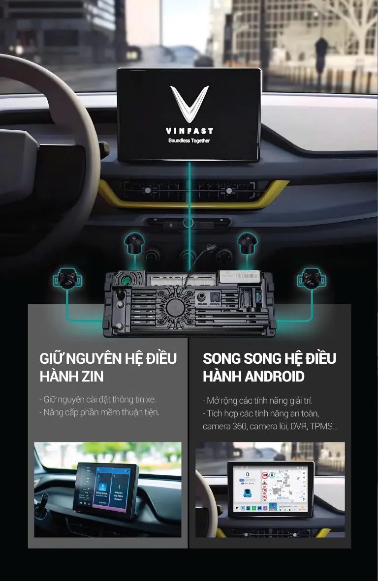 man hinh android cho xe vf3 3