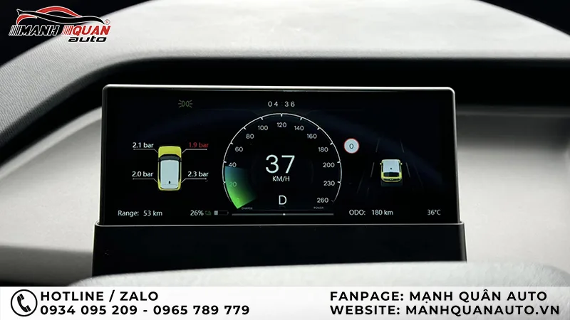 Màn hình ODO VF3: Tổng quan và vai trò trong trải nghiệm lái xe VinFast