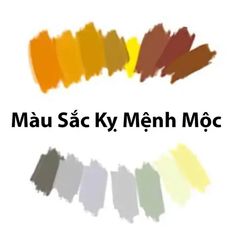 Các Màu Tương Khắc Với Mệnh Mộc