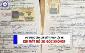 Mất Bằng Lái Xe Ô Tô Và Hồ Sơ Gốc: Hướng Dẫn Xử Lý Toàn Diện