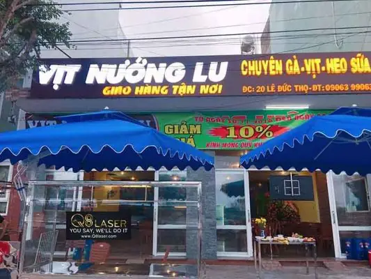Biển Quảng Cáo Vịt Quay Biển Quảng Cáo Vịt Quay