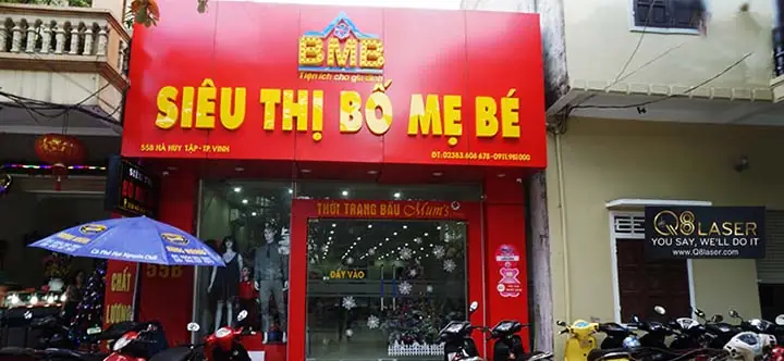 Biển Quảng Cáo Cửa Hàng Sữa Bỉm Biển Quảng Cáo Cửa Hàng Sữa Bỉm