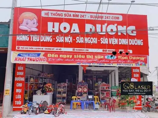 Làm Bảng Quảng Cáo Shop Sữa Bỉm Làm Bảng Quảng Cáo Shop Sữa Bỉm