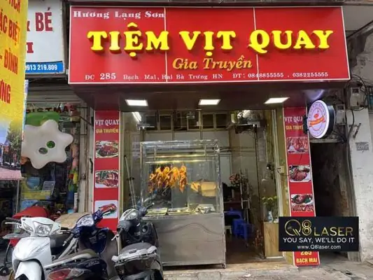 Biển Quảng Cáo Vịt Quay Biển Quảng Cáo Vịt Quay