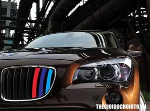Tem Dải 3 Màu Dán Phong Cách Bmw Ms-68