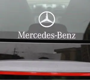 Tem Decal Chữ Mercedes-benz Ms-137