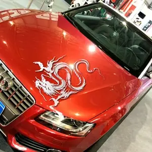 Tem Decal Hình Rồng Dán Trang Trí Xe Ô Tô Ms-132