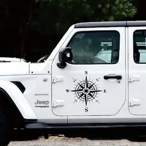 Tem Dán Hình Là Bàn Dán Trang Trí Ô Tô Ms-236