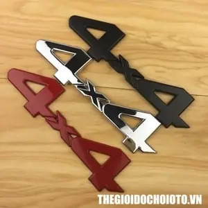 Tem Decal Chữ Nổi 4x4 Ms-30