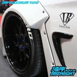 Tem Decal Chữ Lb Liberty Walk Dán Trang Trí Ô Tô Ms-256