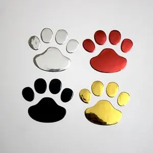 Decal 3d Dấu Chân Dán Trang Trí Ô Tô Ms-262