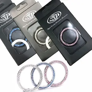 Vòng Tròn Đính Đá Trang Trí Nút Bấm Khởi Động Cho Xe Ô Tô Ô Tô Ms-315