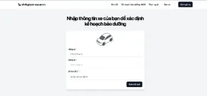 Tính Năng Kế Hoạch Bảo Dưỡng Thông Minh