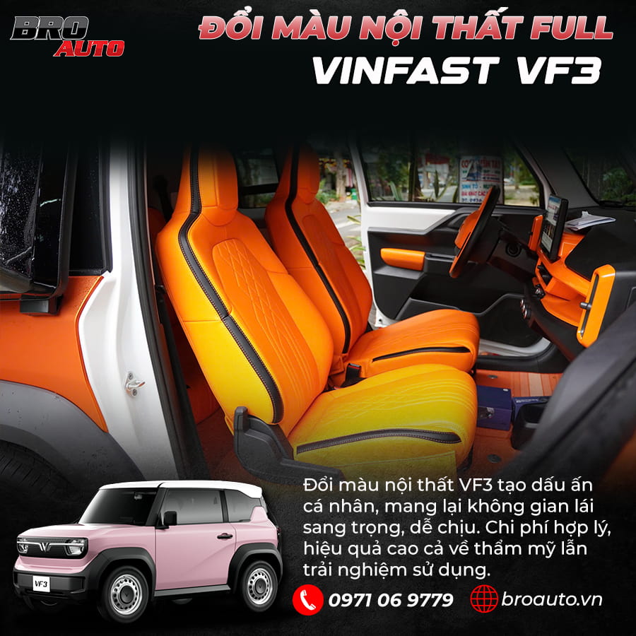 Quy trình sơn và bảo dưỡng màu nâng cao VF3 (Hướng dẫn, kinh nghiệm)