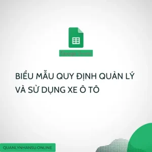 Mẫu Quản Lý Xe Ô Tô: Hướng Dẫn Toàn Diện Cho Chủ Xe