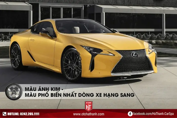 Màu Sơn Xe Ô Tô Phổ Biến Cho Phân Khúc Xe Cao Cấp