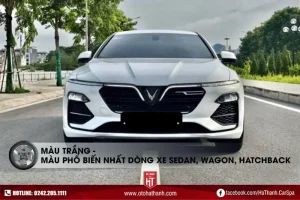 Màu Sơn Xe Ô Tô Phổ Biến Cho Phân Khúc Xe Sedans, Wagons And Hatchbacks