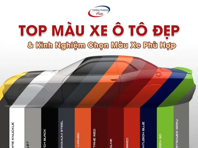 Màu Xe Ô Tô Đẹp