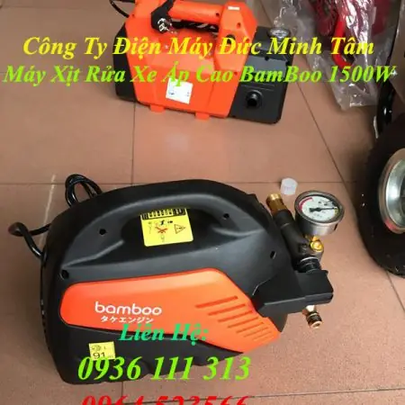 Máy Bơm Rửa Xe Ô Tô Gia Đình