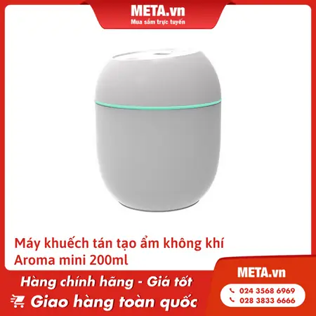Máy Khuếch Tán Tạo Ẩm Không Khí Aroma Mini 200ml