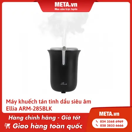 Máy Khuếch Tán Tinh Dầu Siêu Âm Di Động Ellia Arm-285blk