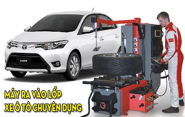 Giá Máy Ra Vào Lốp Xe Ô Tô