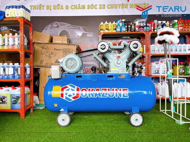 Máy Bơm Khí Nén Okazune