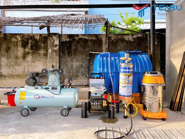 Phân Loại Máy Bơm Hơi Và Rửa Xe