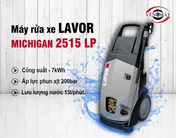 Công Suất Khủng, Phun Rửa Vượt Trội