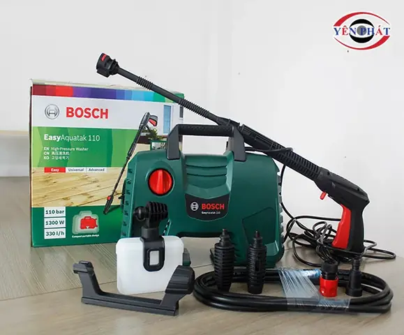 Máy Rửa Xe Bosch Aqt 110 Có Gì Thu Hút Khách?