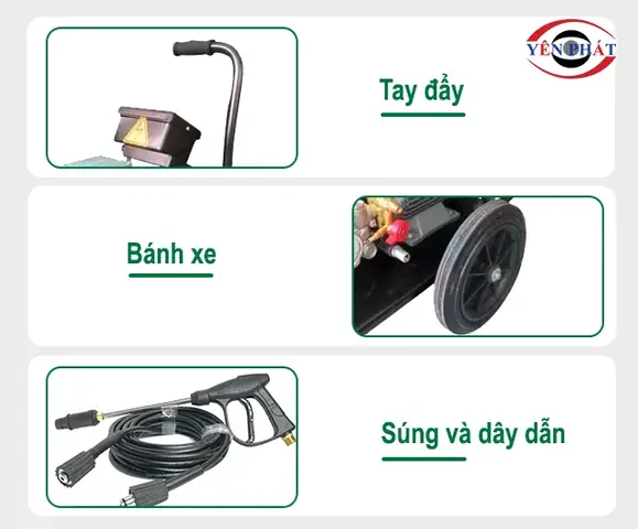 Những Điều Đặc Biệt Chỉ Có Ở Máy Rửa Xe Ô Tô Công Suất Lớn Áp Lực Cao V-jet C200/21