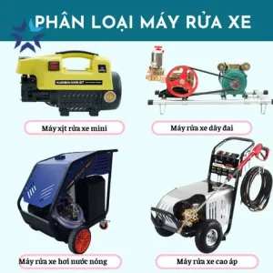 Phân Loại Máy Rửa Xe