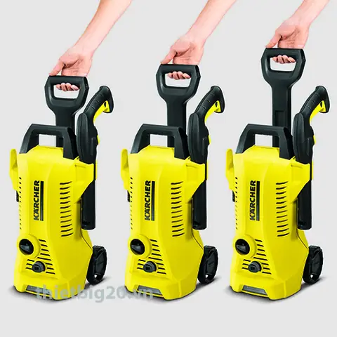 Giới Thiệumáy Rửa Xe Karcherk2 Full Control Eu (kèm Bình Bọt 0.6l, Nước Rửa Xe)