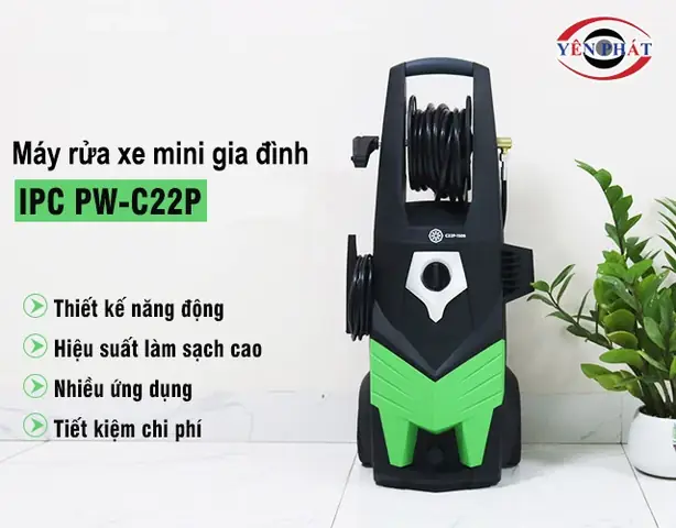 Chi Tiết Nào Ở Máy Nén Rửa Xe Mini Gia Đình Ipc Pw-c22p Khiến Khách Hàng Cảm Thấy Hài Lòng?