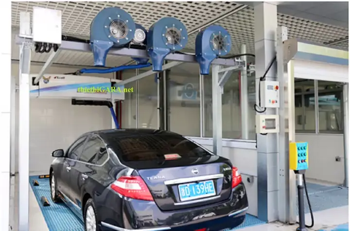 Hệ Thống Phân Bổ Tự Động Chất Lỏng Rửa Xe