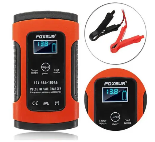 Thông Tin Sản Phẩm Sạc Bình Ắc Quy Foxsur 12v 100ah Cao Cấp