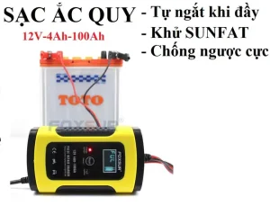 Công Dụng Của Sản Phẩm Sạc Bình Ắc Quy Foxsur 12v 100ah Cao Cấp
