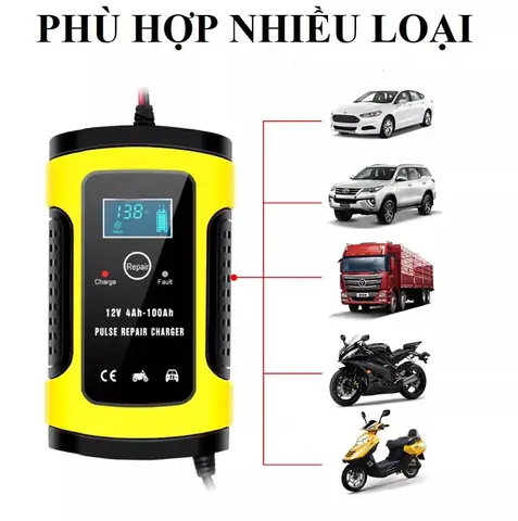 Ưu Điểm Vượt Trội Của Sạc Bình Ắc Quy Foxsur 12v 100ah Nhật Bản