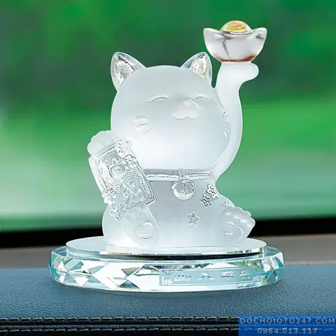 Đặt Mèo Thần Tài Ở Văn Phòng Làm Việc