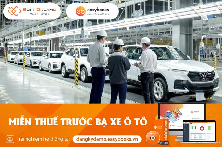 Miễn Thuế Trước Bạ Xe Ô Tô