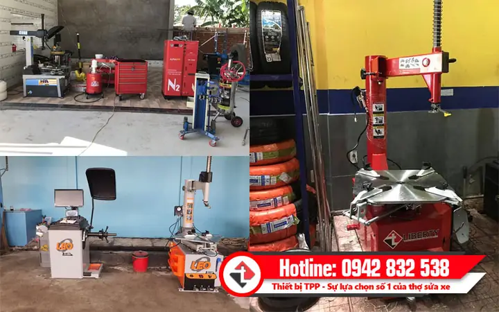 Các Dòng Thiết Bị Làm Lốp Ô Tô